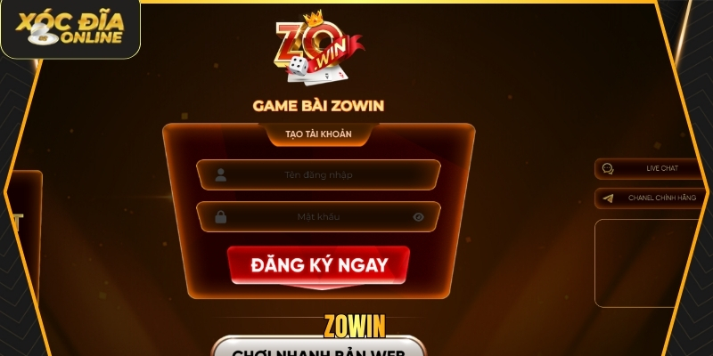 ZOWIN - Thương Hiệu Lâu Đời, Tỷ Lệ Thắng Cao